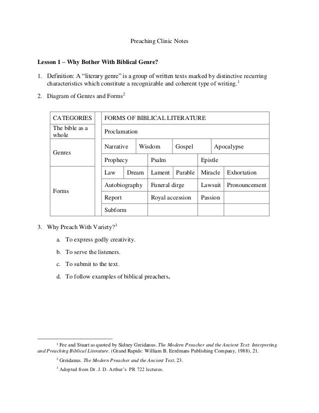 Preaching with Variety: How to Re-create the Dynamics of Biblical Genres (Preaching With Series)